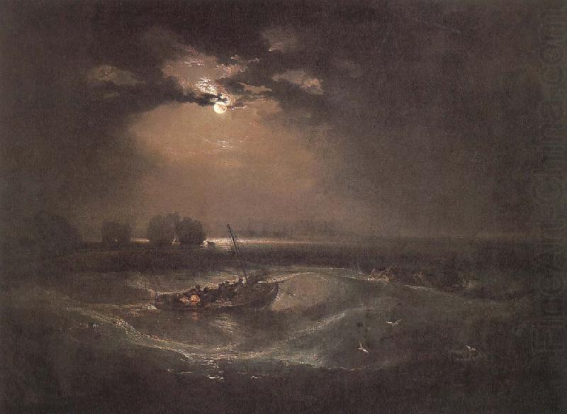 Fishmen at sea, J.M.W. Turner